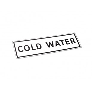 Cold Water - Label